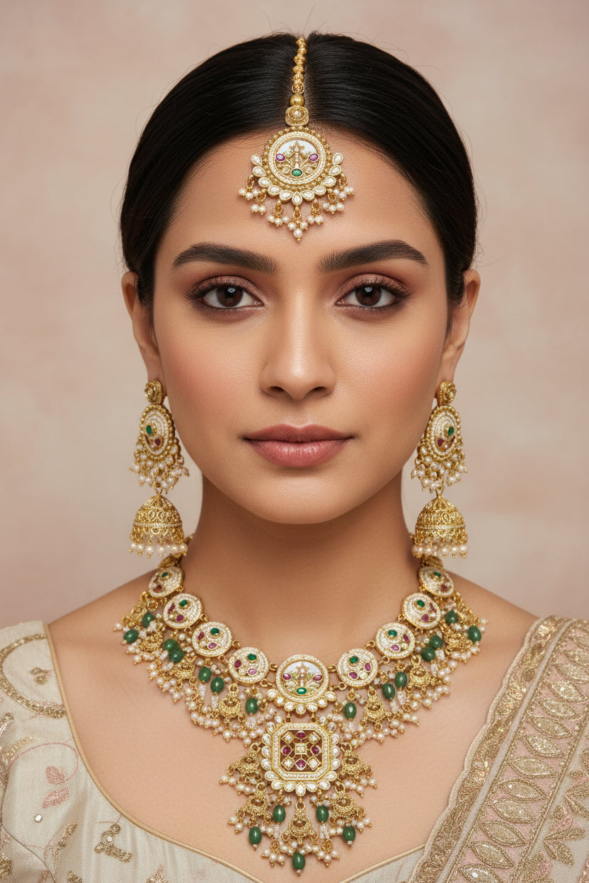 Beautiful heritage set with bracelet