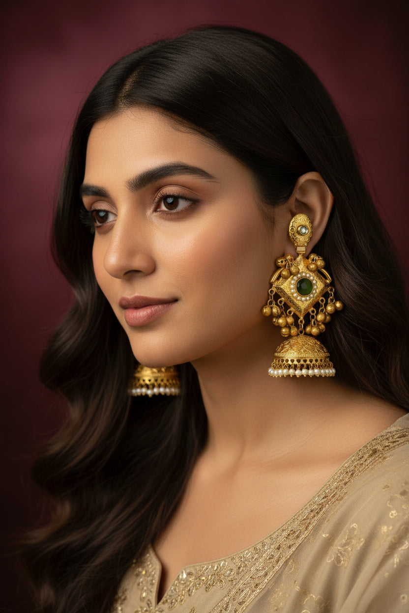 Kashmiri earrings