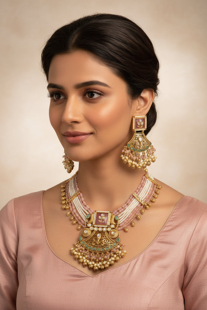 Beautiful pink heritage set