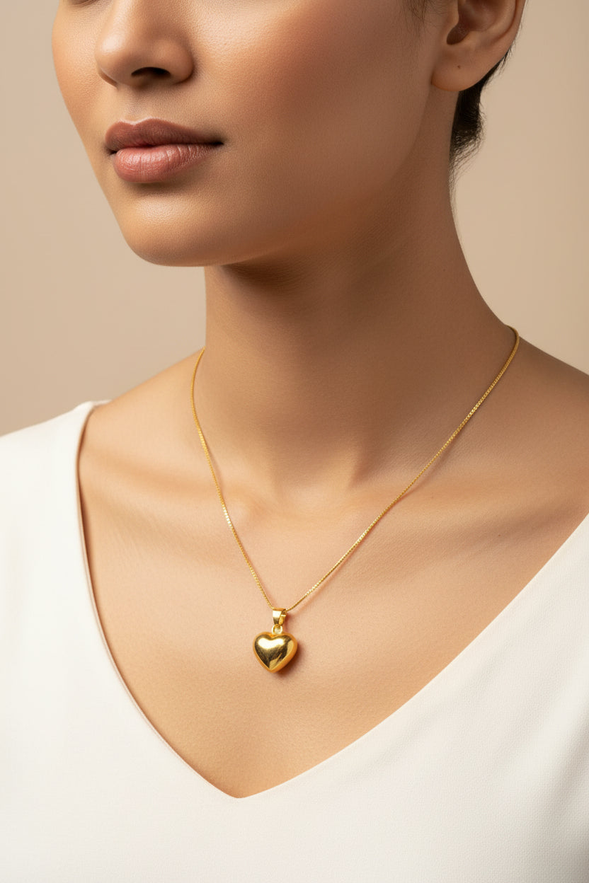 Beautiful heart chain