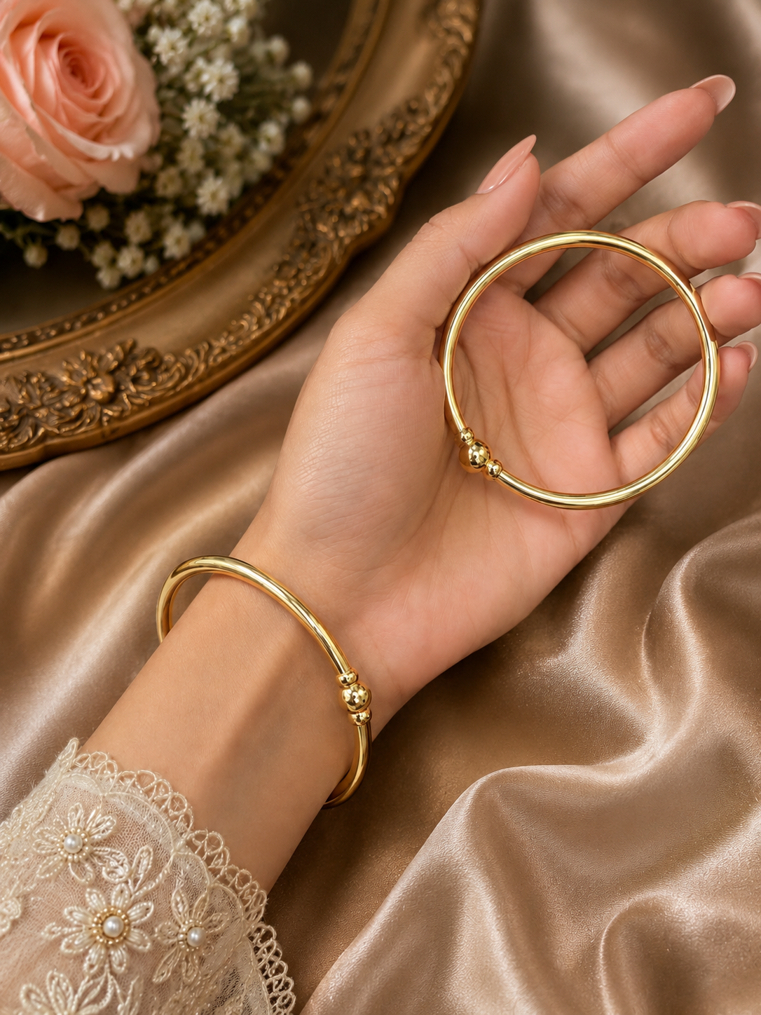 Gold plated kade
