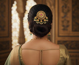 Gold plated hair clips