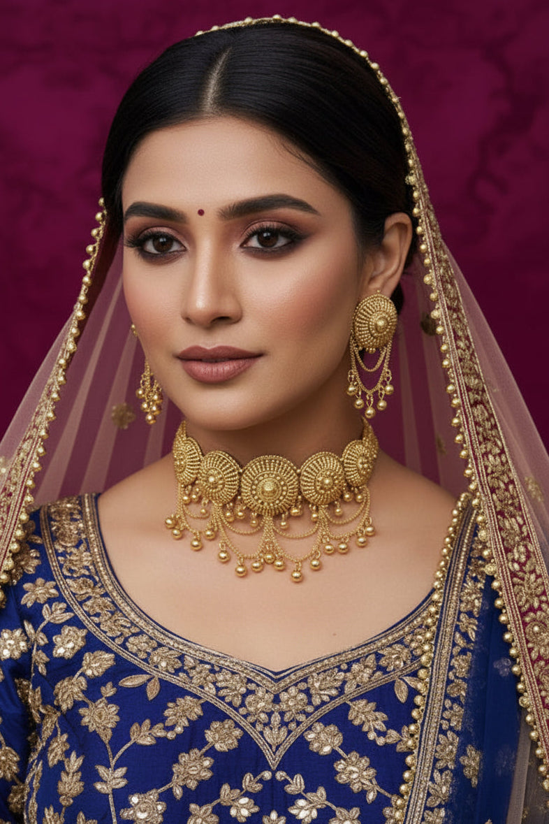 1 gram gold plated set