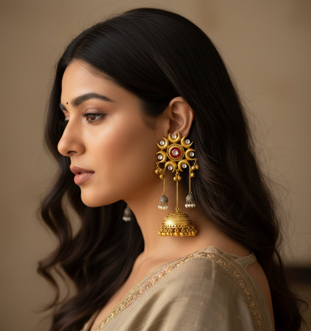 Kashmiri earrings
