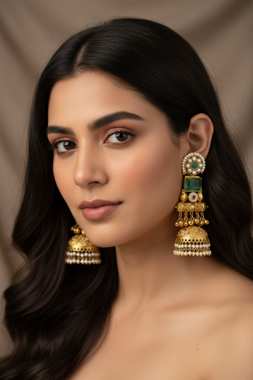 Kashmiri earrings