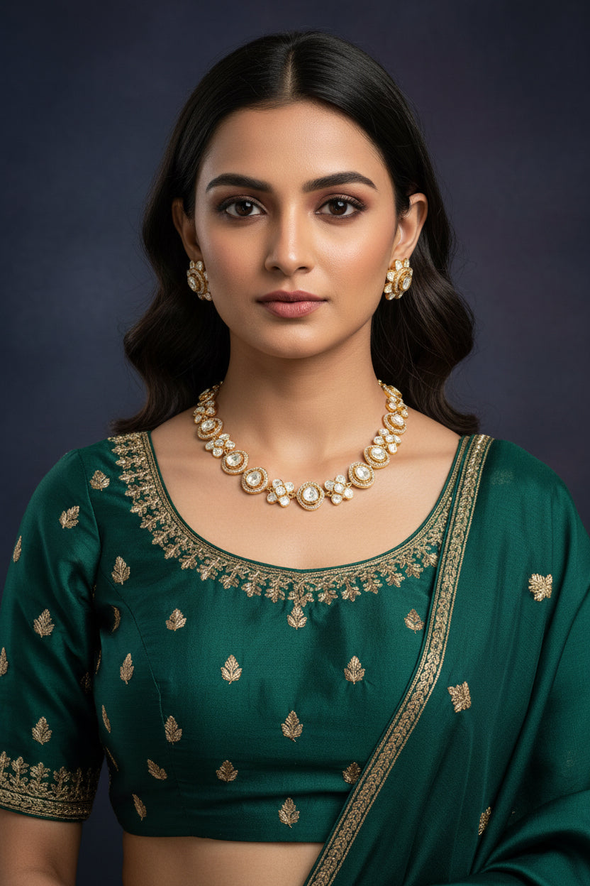 Sunari kundan set
