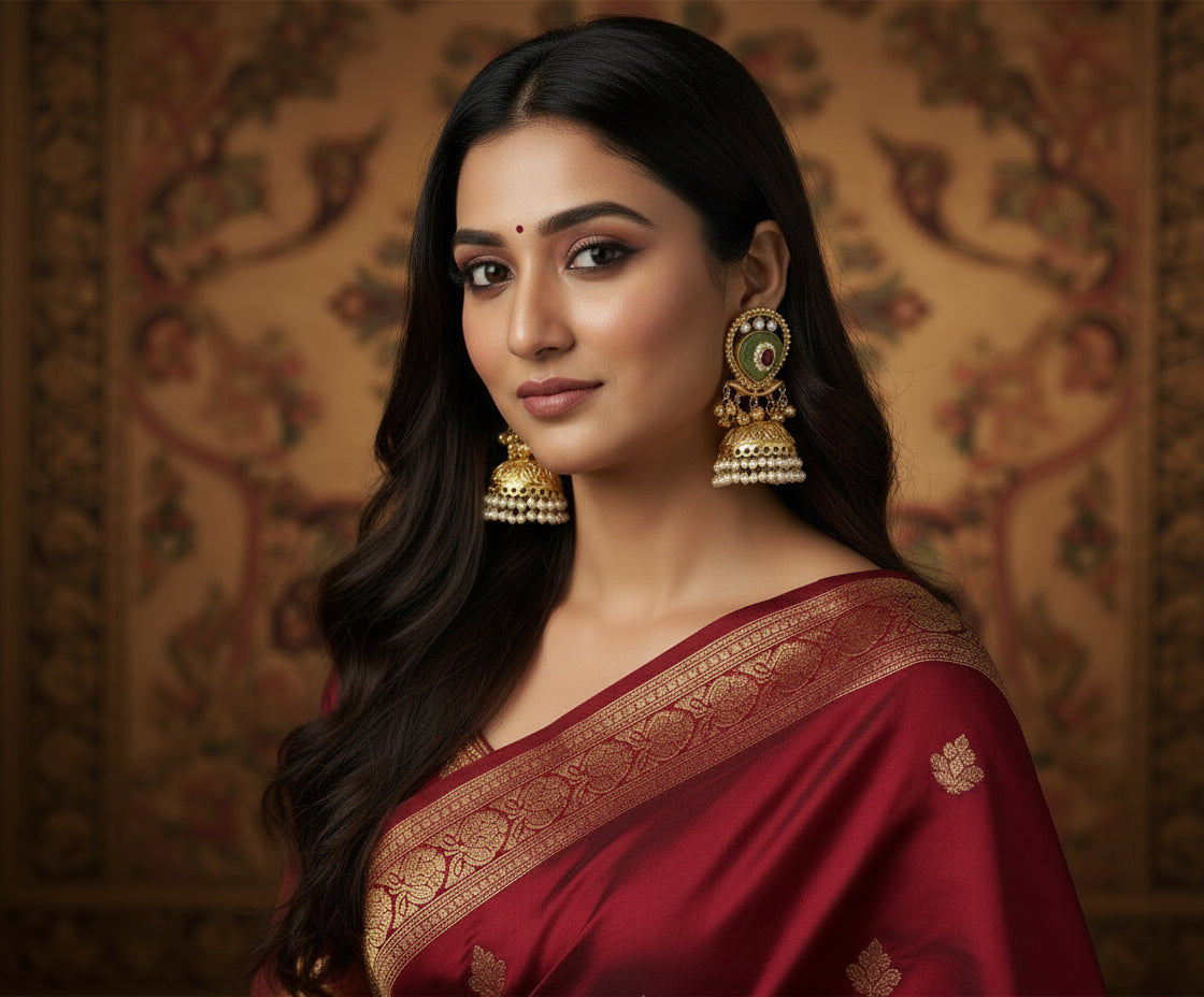 Kashmiri earrings