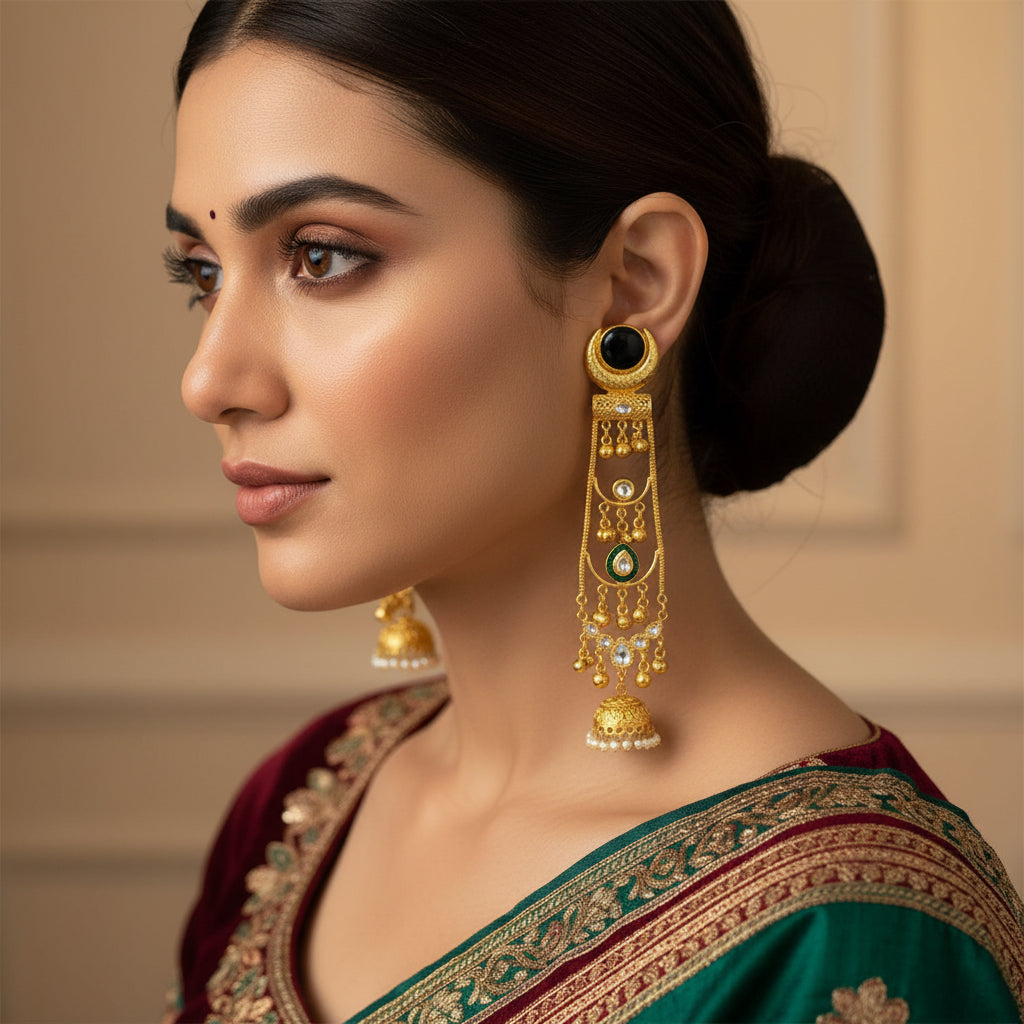 Kashmiri earrings