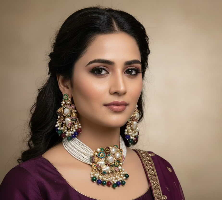 Pakistani choker set